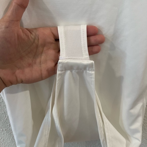 White Square-Neck Bodysuit - Picture 7 of 7